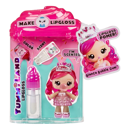 Yummiland Bianca Bubblegum Doll and Lip Gloss