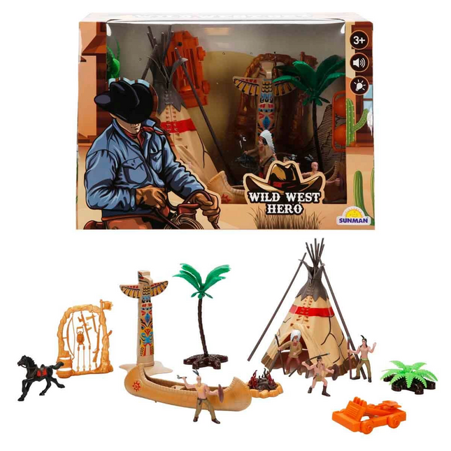 Native American Play Set with Sound and Light