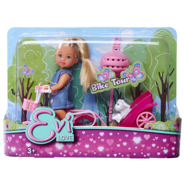 House, Trailer, Bike and Dog 12 cm SMB-105730783