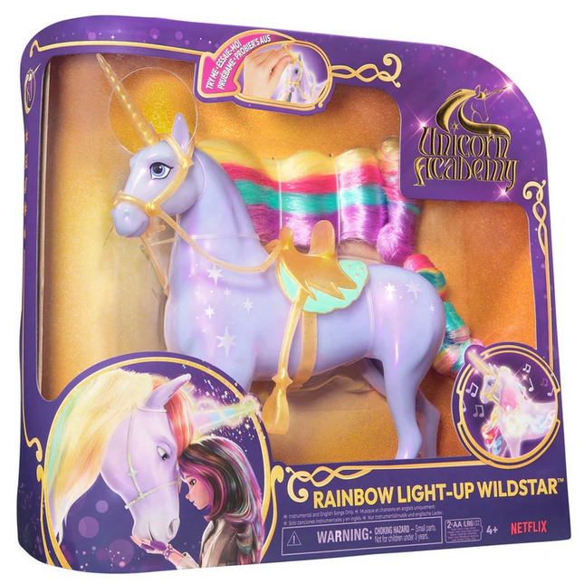 Unicorn Academy Rainbow Wildstar 28 cm