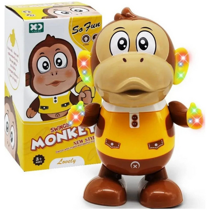 Boxed Dancing Monkey with Voice