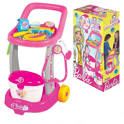 Grandfather Barbie Doctor Service Cart