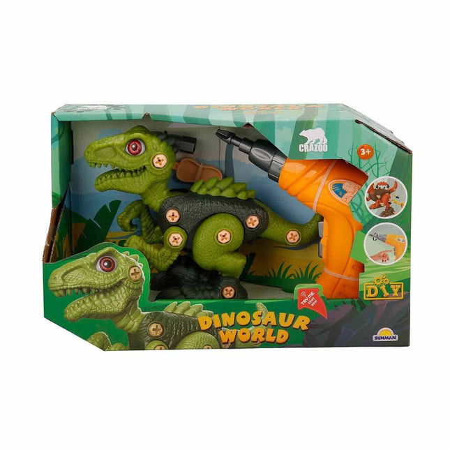 Removable Dinosaur and Movable Drill Set