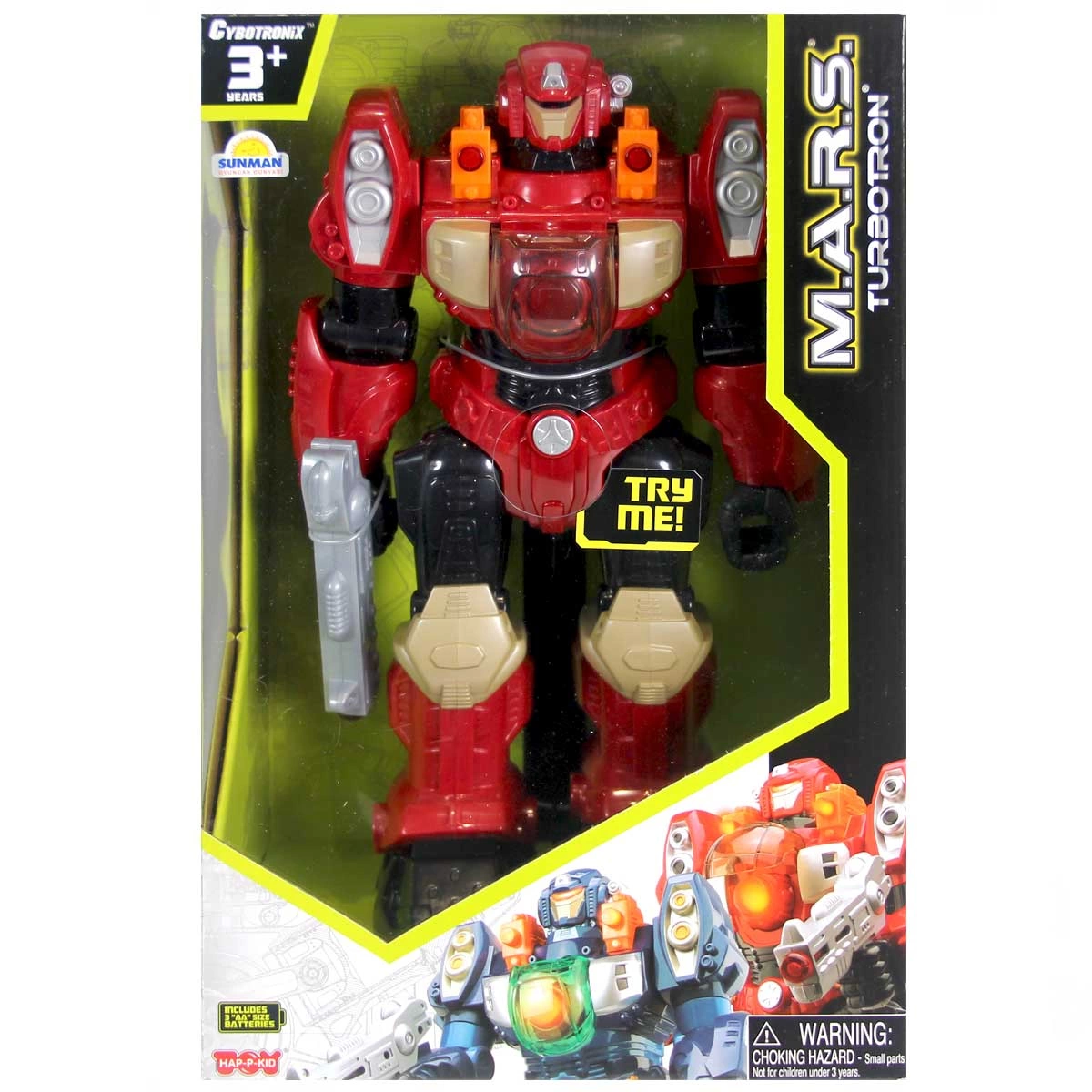MARS Turbotron Light and Sound Walking Robot