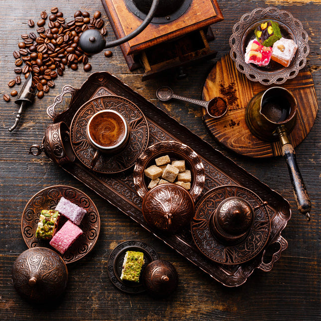 Cerez Pazari Turkish Delight In 4 Flavors, With Pistachio, Hazelnut &amp; Walnut, Assorted Gourmet Turkish Delight In Elegant Tin Gift Box, Sweet Traditional Soft Candy Dessert 25 Pcs, 1.1 lb (500g)