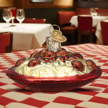 Spaghetti And Meatballs Ornament