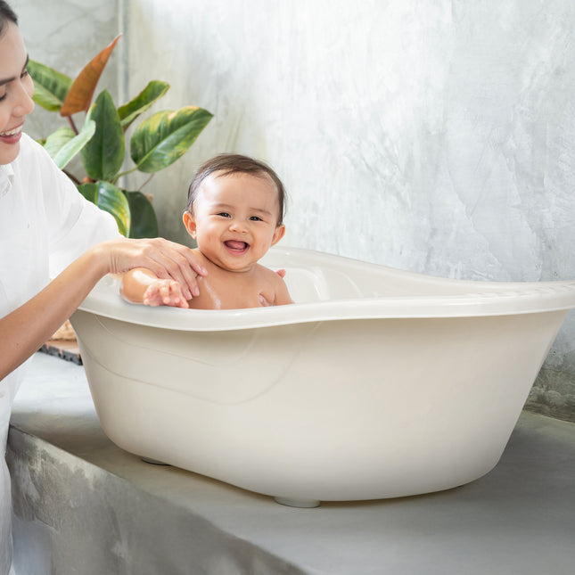 babyjem large bathtub with drain plug