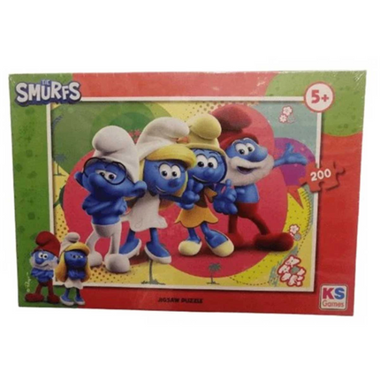 KS Smurf 200 Piece Puzzle