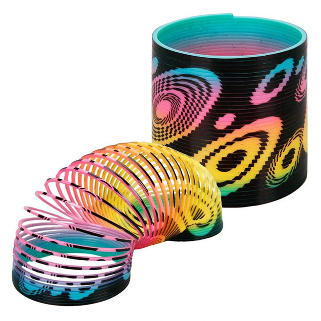 Rainbow Black Neon Stress Spring