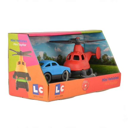 LC Mini Vehicles Helicopter and Mini Car