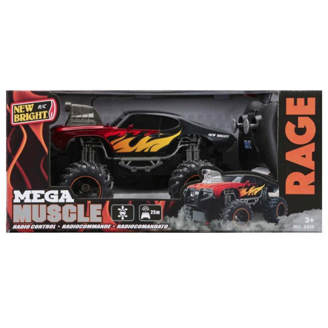 New Bright Mega Muscle Rage Remote Control Car