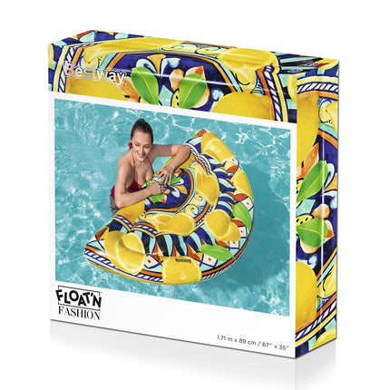 Bestway Lemon Patterned Bed 171 x 89 cm 43364