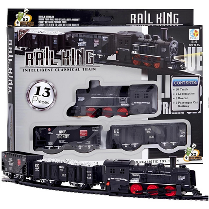 Battery Operated Train Set 13 Pieces