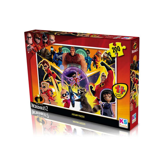 KS Incredibles 2 Puzzle 200 Pieces