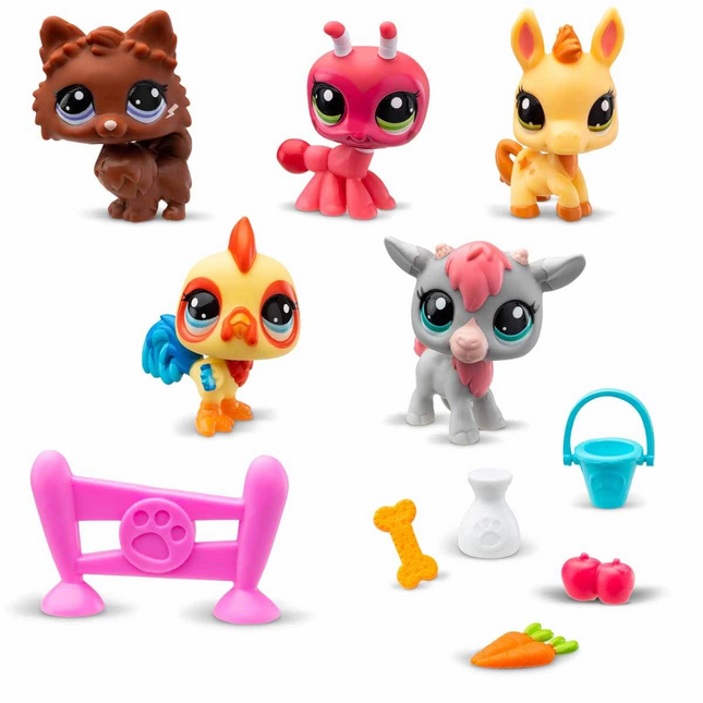 Littlest Pet Shop Minis 5-Piece Figure Set S1