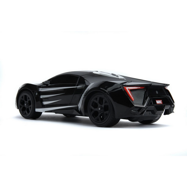 1:16 Jada Toys Marvel Black Panther Lykan Hypersport Remote Control Car