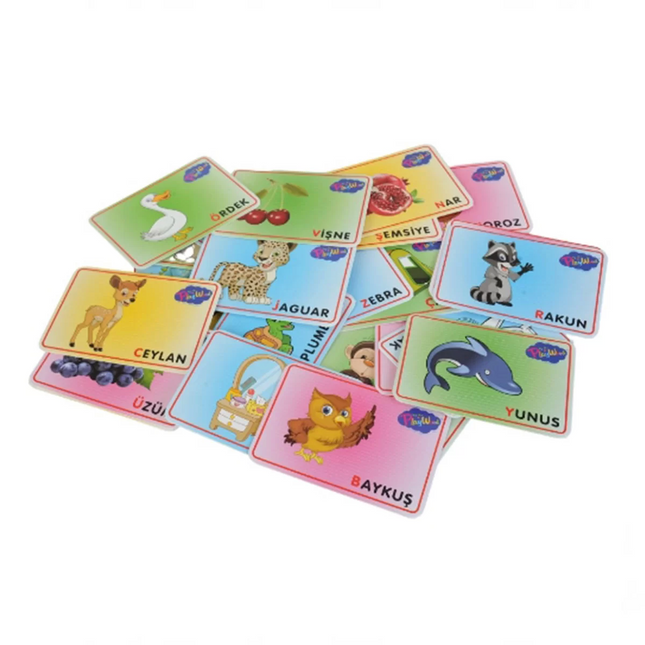 Playwood Educational Picture Flashcard Letters