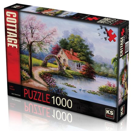 KS Games Lake House Puzzle 1000 Pieces 20782