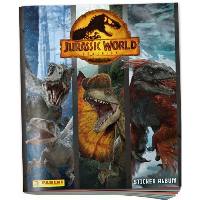 Jurassic World Sticker Album
