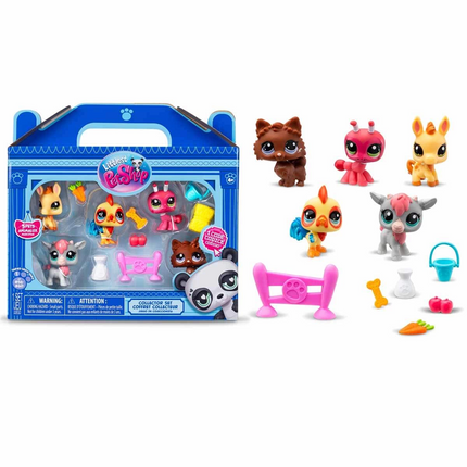 Littlest Pet Shop Minis 5-Piece Figure Set S1