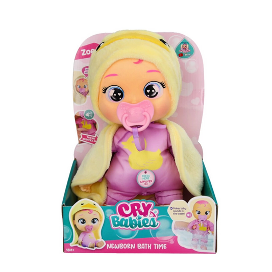 Cry Babies Love Bath Time Zoe