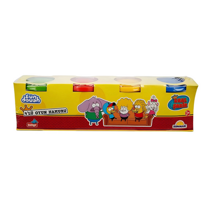 King Shakir 4-Piece Play Dough 560 gr