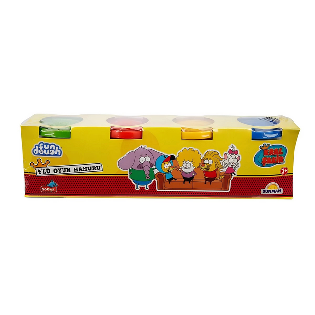 King Shakir 4-Piece Play Dough 560 gr