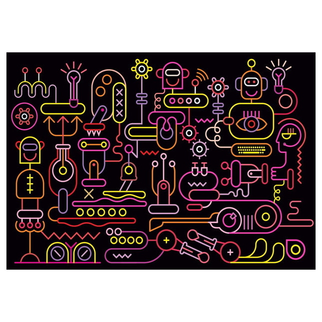 KS Robot Workshop 1000 Piece Puzzle