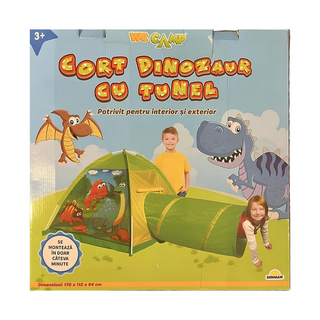 Igloo Dinosaur Tunnel Tent 170x112x94 cm