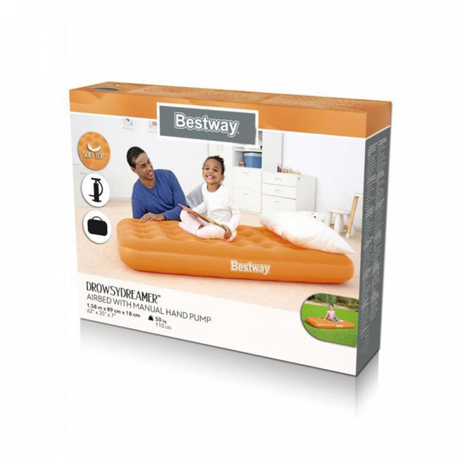 Bestway Drowsy Dreamer Inflatable Velvet Mattress 67918
