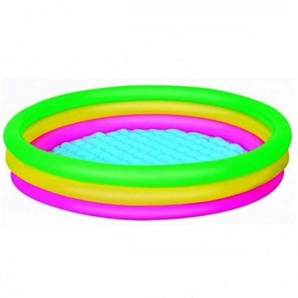 Bestway Inflatable Floor 3-Compartment Pool