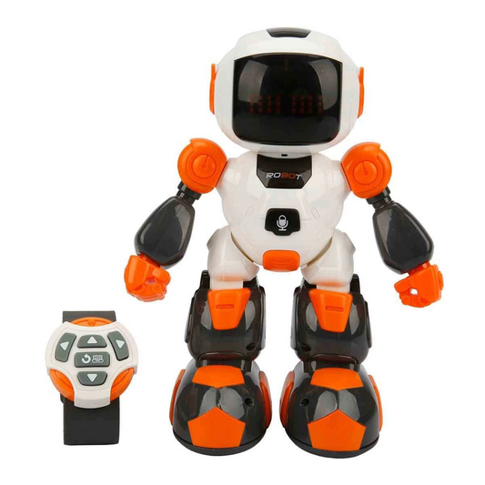 Remote Controlled Programmable Robot with Sound and Lights
