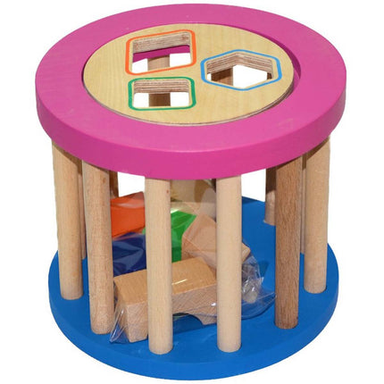 Playwood Educational Wooden Cylinder Puzzle