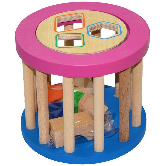 Playwood Educational Wooden Cylinder Puzzle