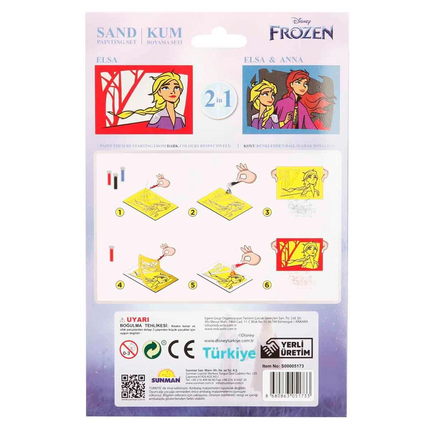 2in1 Disney Frozen Sand Painting Set DS 34