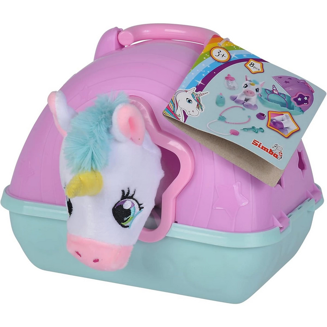 Vet Case with Plush Unicorn 20 cm