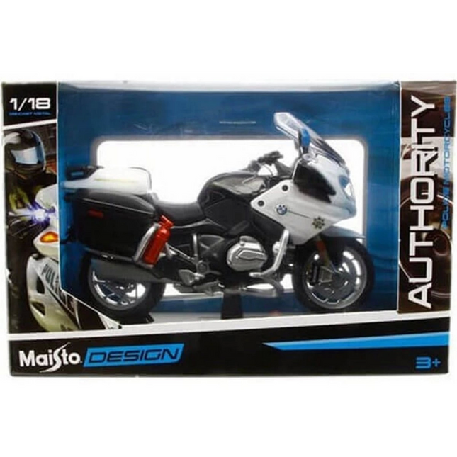 Maisto 1:18 Police Motorcycle