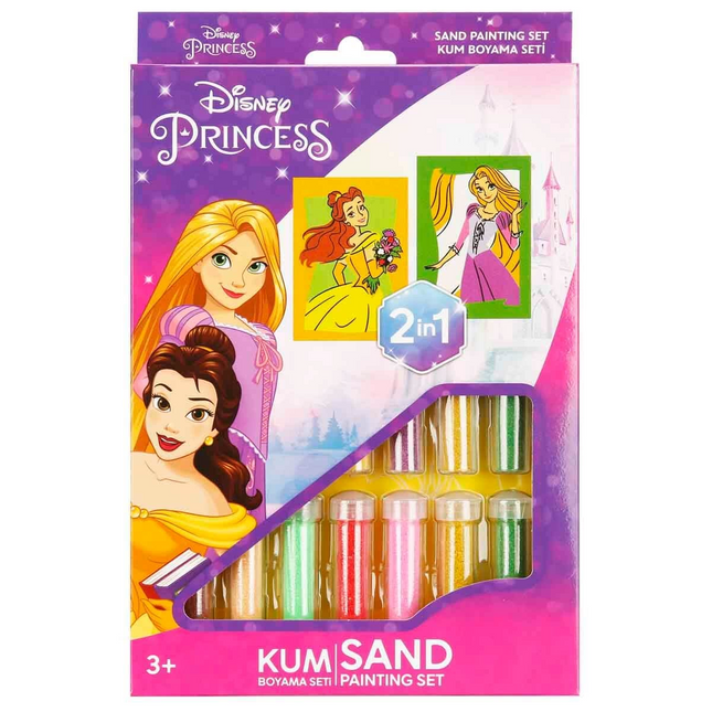2-in-1 Disney Princess Sand Painting Set
