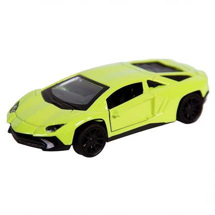 Metal Pull Back Sports Car 4311D