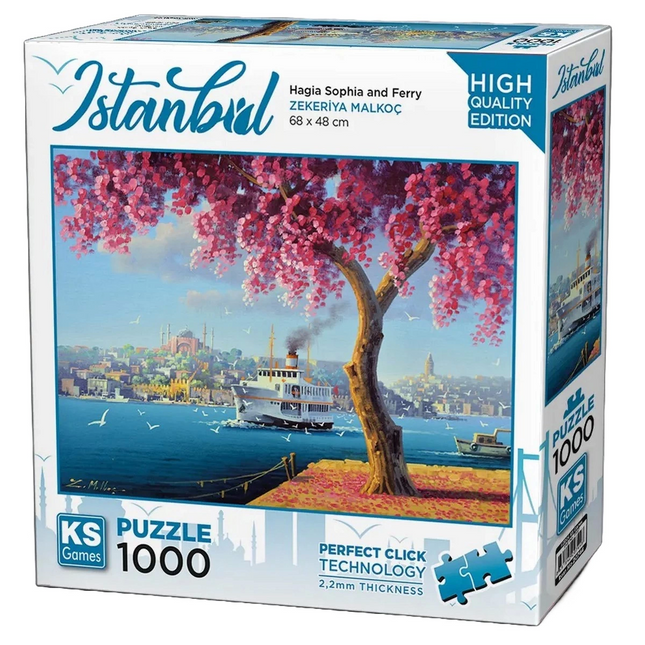 KS Games Hagia Sophia and Ferry Puzzle 1000 Pieces 20744