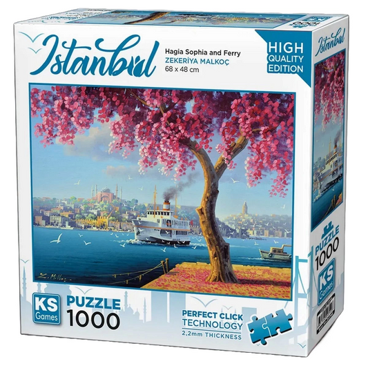 KS Games Hagia Sophia and Ferry Puzzle 1000 Pieces 20744