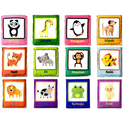 Babycim Educational Animals Soft Cards