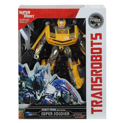 Transforming Robot with Light Box