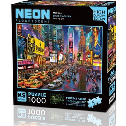 KS Games Neon Dawn Tryst Puzzle 1000 Pieces 20765