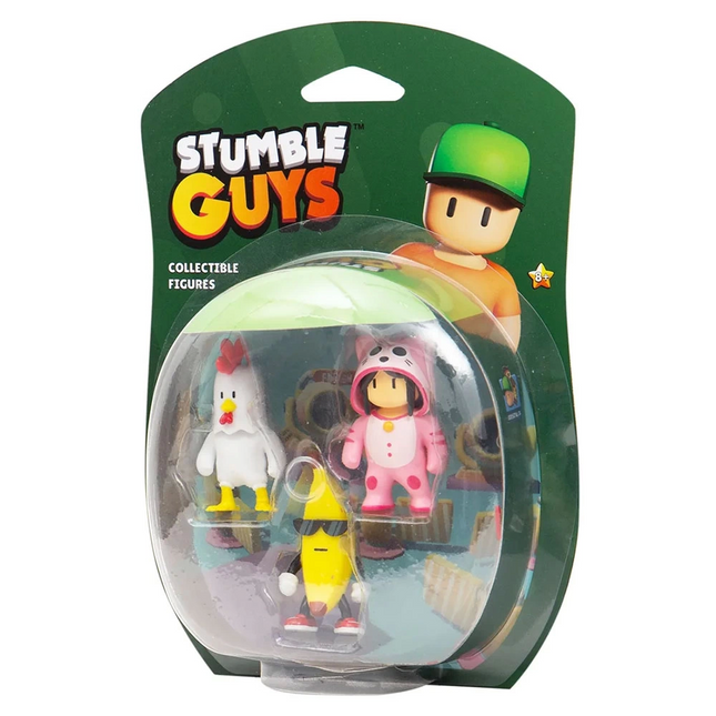 Stumble Guys 3-Piece Figure Set
