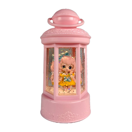 Snow Globe Plastic Lantern LLM-HDY0061