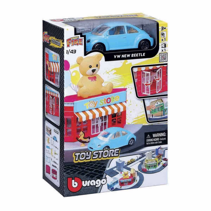 Bburago City Street Fire City Play Set