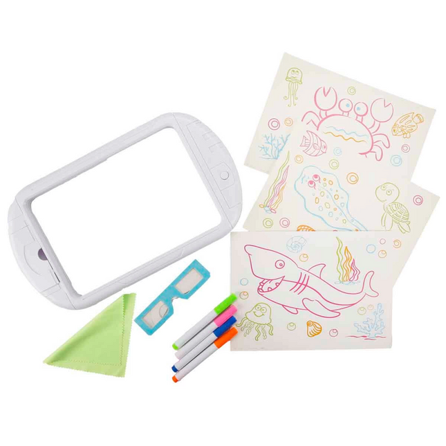 3D Doodle Magic Writing Board Glowing in the Dark