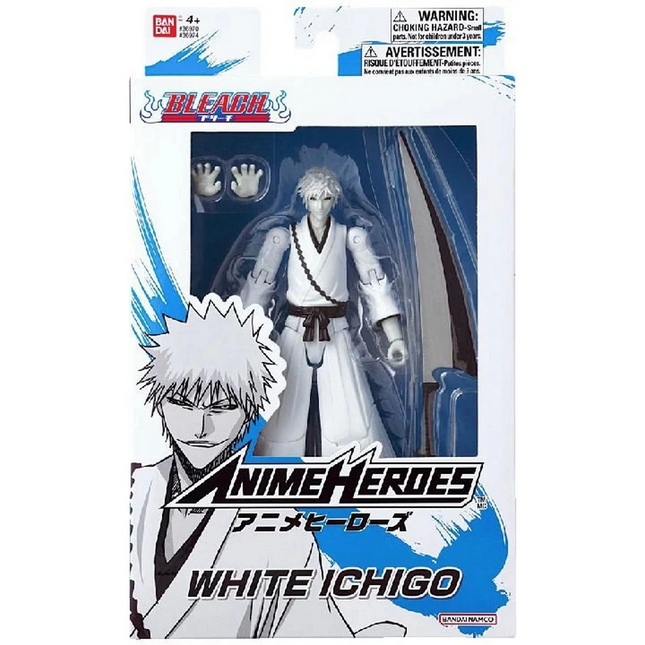 Bandai White Ichigo Kurosaki Posable Figure 16 cm