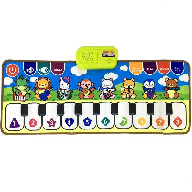 Cheerful Colorful Piano Rug